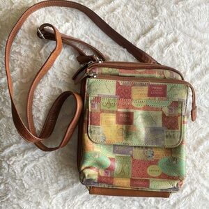 Fossil Multicolor Crossbody Bag